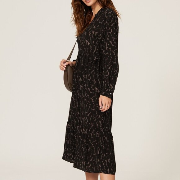 Rails Maple Long Sleeve Cheetah Dress - Picture 9 of 9